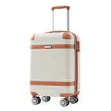 Hardshell Luggage Sets 3 Piece Carry-on Suitcase Double Spinner Wheels with TSA Lock for Men Women, N730P167694