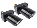 Pair Hydrulic Wheel Motor 114-0549 Replacement for Exmark Parker TE0195JS250AAMU 1140549 49075640