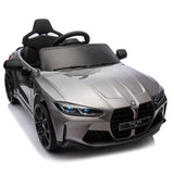 ZUN BMW M4 12v Kids ride on Painting toy car 2.4G W/Parents Remote Control,Three speed adjustable,Power W1396P183802