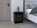 Greter 24" Two-Drawer Night Stand With open shelf B070P224229