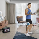 Adjustable Dumbbell Set Home Gym Cast Iron Barbell Sets with Carry Box 66lbs Office Bedroom Workout T3060P288487