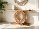 Artisan Crafted Mirrored Accent Table, High Quality Build For Every Interior Scene W3836P538650