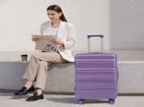 HIFINE TOURIST 20"/24"/28" 3 pcs/set in ABS Spinner Wheel Luggage, Carry on Suitcase, Matching W2787P342133