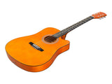 41" Acoustic Guitar for Beginners Adults, Dreadnought Cutaway Basswood Folk Guitar with Gig Bag & 17688606