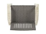 HAMPTON WOOD AND WICKER DINING CHAIR 60400.00MBLK
