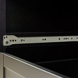 ZUN Drawer Dresser BAR CABINET side cabinet,buffet sideboard,buffet service counter, solid wood W679122134