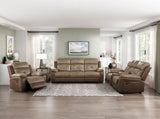 Plush Comfort Chair Brown Microfiber Upholstered Solid Wood Frame Living Room Furniture 1pc Glider B011P228560