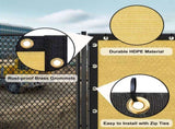 4'X50' sand HDPE Fence 18577794