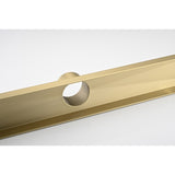 24 Inches Linear Shower Drain, Included Hair Strainer and Leveling Feet W2287P151470