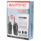 BF-88A 5W FRS Frequency Handheld Walkie Talkie Black 60209537