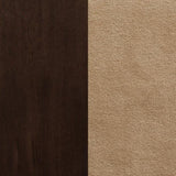 Set of 2 Lattice Back Dining Chairs, Cappuccino B016P224742