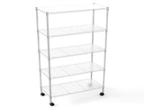5 Tier Shelf Wire Shelving Unit, NSF Heavy Duty Wire Shelf Metal Large Storage Shelves Height W155065926