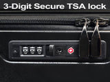 Luggage,with front opening,TSA approved lock,hardshell suitcase,White W2880P208359