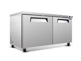 Orikool 60 IN Commercial Refrigerators, Undercounter Refrigerators 18.5 Cu.Ft with Smooth Casters, 2 W2095126119