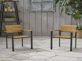 LARIS WOOD AND METAL CHAIR 66383.00