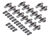 Set of 16 Roller Rocker Arms 1.6 Ratio Replacement for Ford SBF 289 302 351W Stainless Steel 58624614