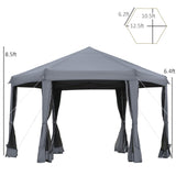 ZUN Pop Up Canopy Party Tent -AS （Prohibited by WalMart） 37688646