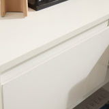 White P2 Particleboard 120*40*80cm 3-layer 7-drawer modern chest of drawers 1pc 69323688