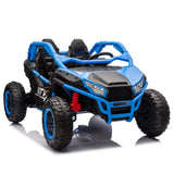 24V Two-seater Kids Ride On UTV w/Parents Control,20in seat width,400W Super high power,Four-wheel W1578P198432