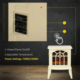 Electric fireplace heater 00385504