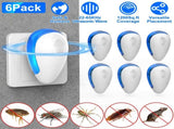 6Pack Plugin Ultrasonic Electronic Unit, Variable 2265KHz Frequency WallSocket Powered Device 22073554