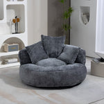 ZUN COOLMORE Bean Bag Chair Lazy Sofa Durable Comfort Lounger High Back Bean Bag Chair Couch for Adults W395P181447