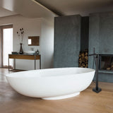 Single Handle Freestanding Bathtub Wall Mounted Faucet with Hand Shower Bathtub Faucet , Matte Black W105956040