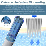 Electric Microneedle Derma Roller Pen with 15pcs Replacement Kit - Microneeding 0.25 mm Derma Roller 72702104