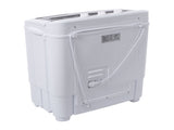 Compact Twin Tub with Built-in Drain Pump XPB35-188S 14.3lbs Semi-automatic Gray Cover 11490981