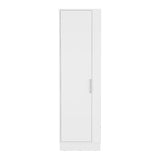 Lilo Storage Cabinet, Broom Hangers, Internal Shelves -White B20092127