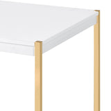 Otrac White & Gold Finish Coffee Table B2726P288769