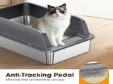 STAINLESS STEEL CAT LITTER BOX W1612P461382