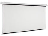 92" 169 80" x 45" Viewing Area Motorized Projector Screen with Remote Control Matte White 38942833