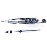 Professional Pedal Control Style Drum High Hat Cymbal Stand with Pedal Silver & Black 85653846