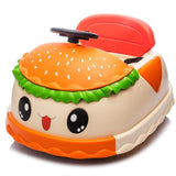 12V Kids Ride On Electric Bumper Car W/Parents Control,Cute&Realistic Hamburger Design,360 Degree W1578P299386