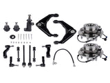 Front Wheel Hub Bearing Control Arm Suspension Kit Fit for Chevy Suburban GMC Sierra 2500 Hummer H2 16693518