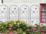 4 Pack Metal Garden Trellis 71" x 19.7" Rustproof Trellis for Climbing Plants Outdoor Flower Support W1586P266865