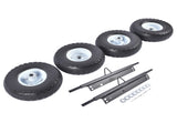 All Terrain Solid Never Flat Tires Wheel Kit for Honda Generator EU3000is 06423-ZS9-020AH 28140204