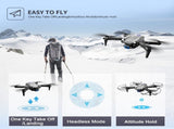2026 2 Battery V20 RC Drone 6K HD Dual Camera WiFi FPV Foldable Quadcopter Camera Drone ,Logistic is 45945798