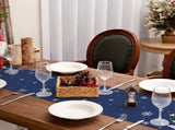 Christmas Table Runner 13x72 Inch, Xmas Trees Snowflakes Holiday Decorative Farmhouse Table 23592970