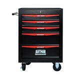 ZUN Rolling Metal Tool Chest with 5 Drawers, 20" 5-Drawer Tool Chest Cabinet with Ball Bearing Drawer W1102P245231