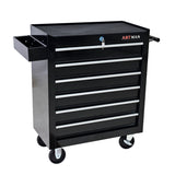 Rolling Tool Chest, 6 Drawer Tool Box with Wheels, Heavy Duty Industrial Service Cart Storage W1102138406