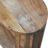 Artisan Furniture Solid Wood Ariella Single Shelf Nightstand B182P279315