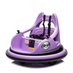 ZUN 12V ride on bumper car for kids,electric car for kids,1.5-5 Years Old,W/Remote Control, LED Lights, W1396132723