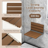 Wall mounted bathroom chair 49878955