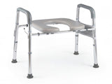 Adjustable Raised Toilet Seat , 300LBS Capacity with Armrests & 77758330