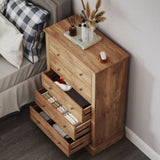 Wood Storage Chest of Drawers 79862023