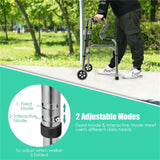 Grey walking aid foldable 45489698