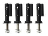 Lockable Theftproof Safety Mount Pins fit for MaxTrax MKII Recovery Traction Board 02175937