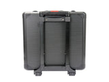 Black Hand Tool Box with 4 Layers of Toolset and Wheels 46037616